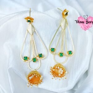 Green glossy bell