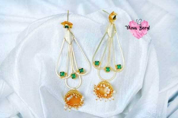 Green glossy bell